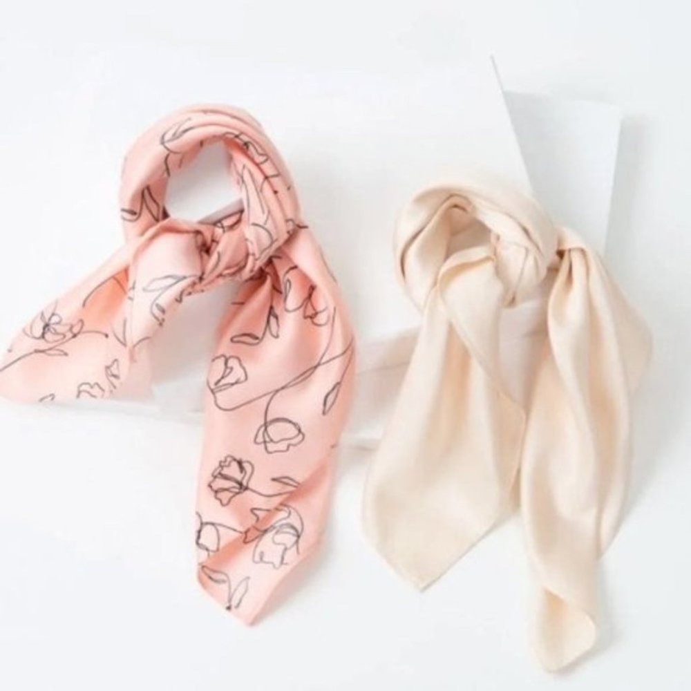 NWT Lark & Ives Hair Scarf set
